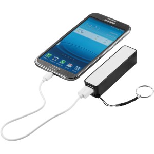 Jive powerbank, 2000 mAh, fekete (powerbank)