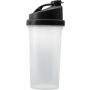 Manyag protein shaker, fekete