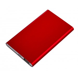 Powerbank 4000 mAh, piros (powerbank)