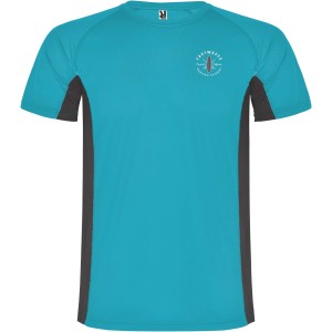 Shanghai rvid ujj gyerek sportpl, turquois, dark lead (T-shirt, pl, kevertszlas, mszlas)